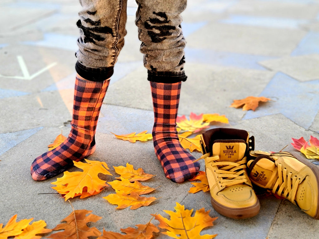 Buffalo Plaid Socks - Dapper Xpressions