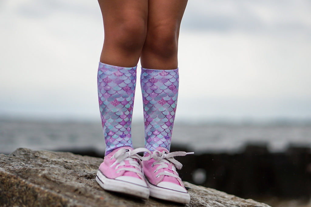 Mermaid Scales Socks - Dapper Xpressions