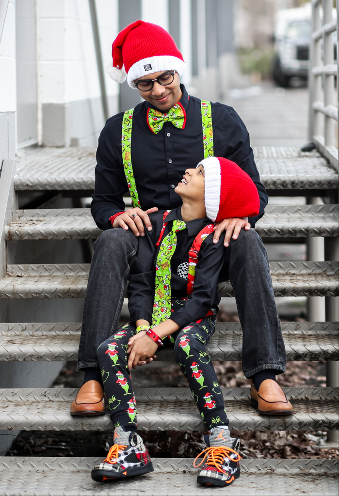 Feelin Grinchy Adjustable Necktie - Dapper Xpressions