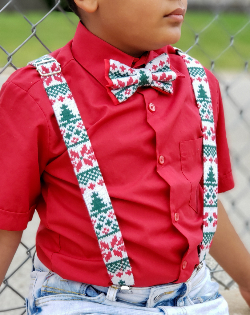 Ugly Christmas Suspenders - Dapper Xpressions