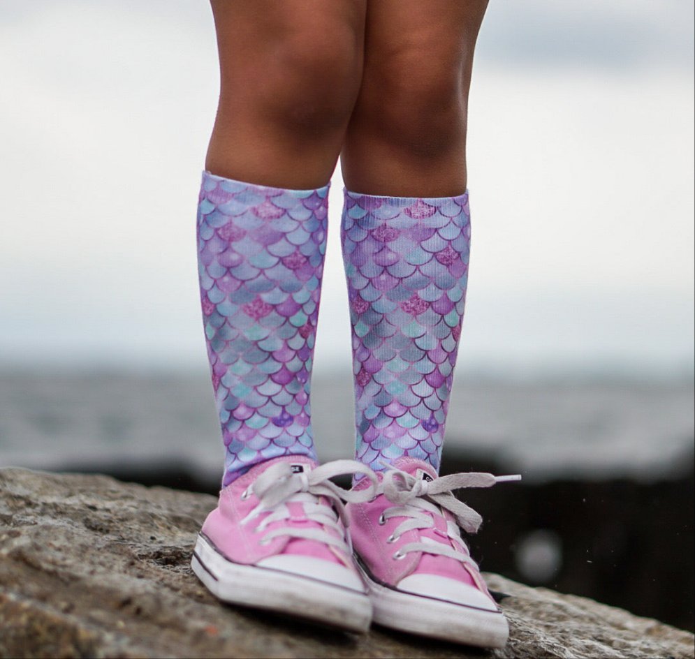 Mermaid Scales Socks - Dapper Xpressions