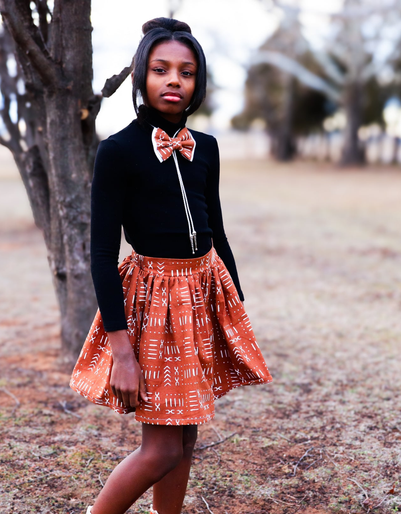 African Markings Bolo Bow Tie & Suspenders - Dapper Xpressions