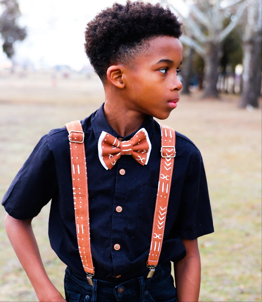 African Markings Suspenders - Dapper Xpressions