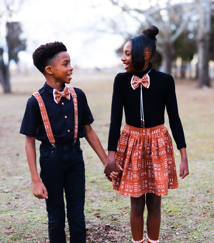 African Markings Suspenders - Dapper Xpressions