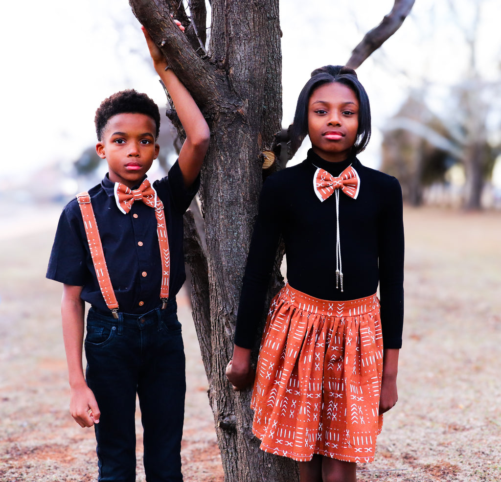 African Markings Suspenders - Dapper Xpressions