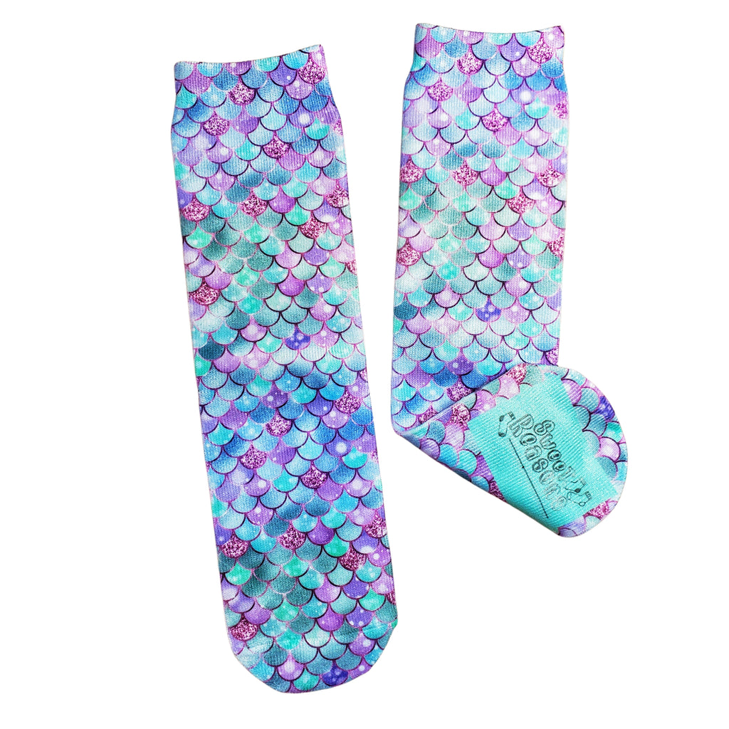 Mermaid Scales Socks - Dapper Xpressions