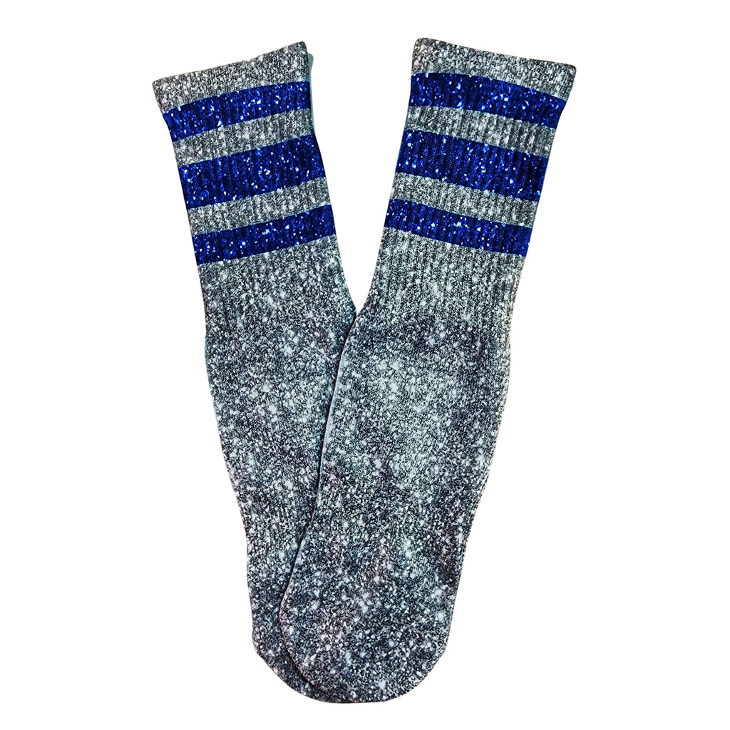 Faux (Fake) Glitter Holiday Tube Socks - Dapper Xpressions