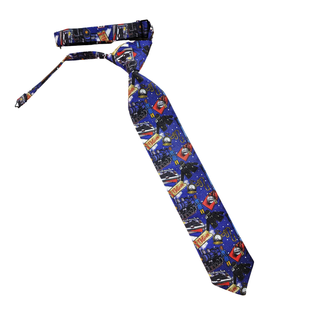 Polar Express Adjustable Necktie - Dapper Xpressions