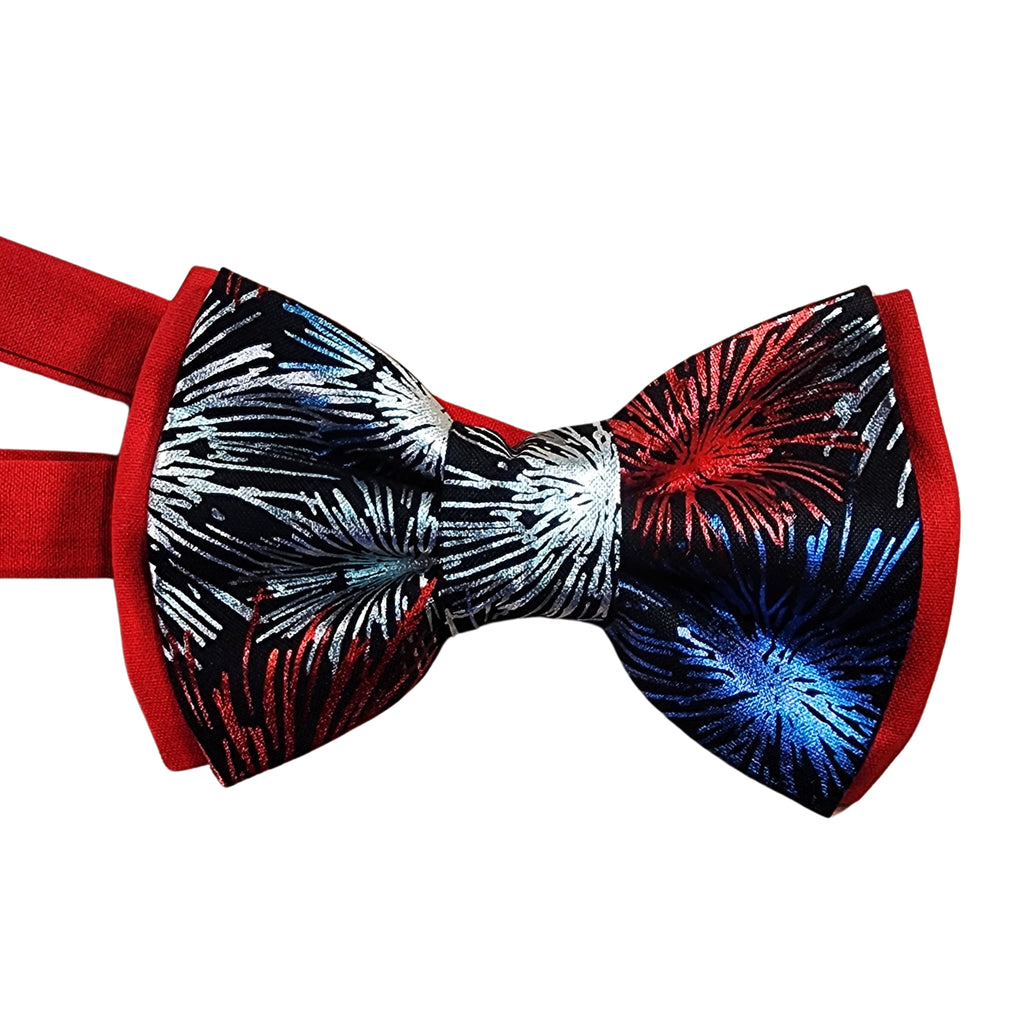 Fireworks Suspenders & Bows - Dapper Xpressions