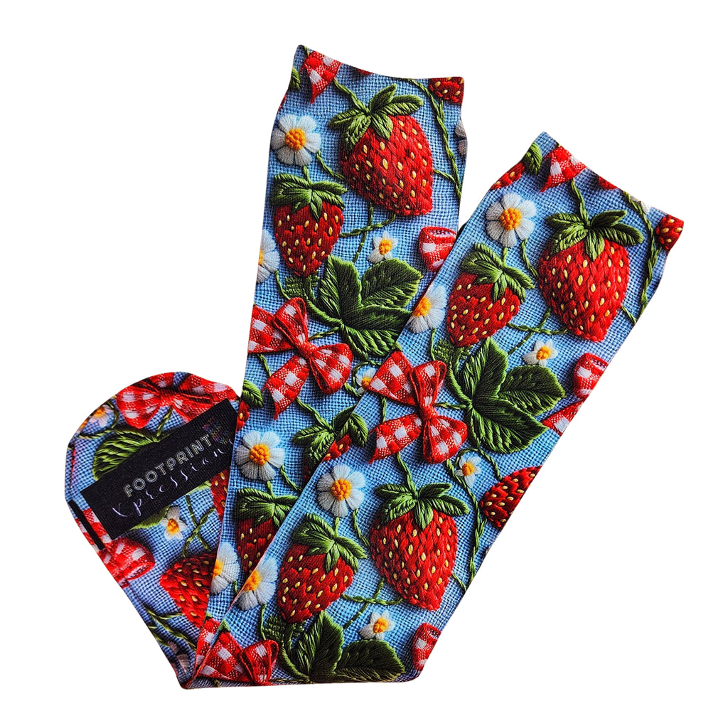 Strawberry Socks (3D) - Dapper Xpressions