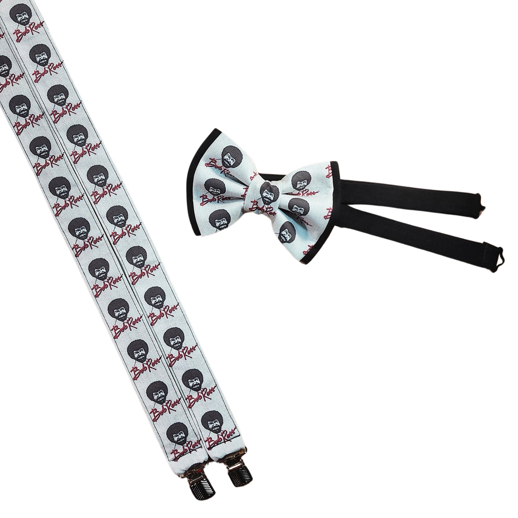 Bob Ross Suspenders & Bows - Dapper Xpressions