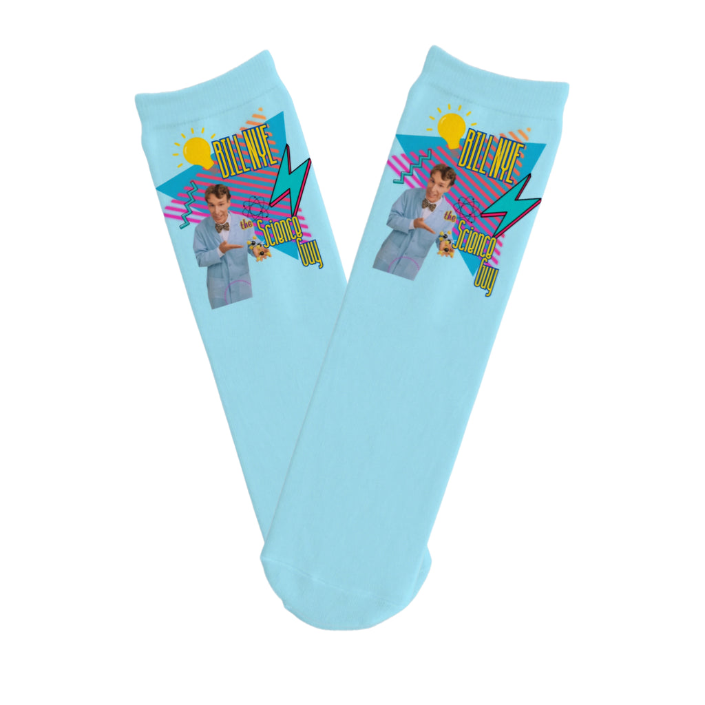 Bill Nye The Science Guy Socks - Dapper Xpressions