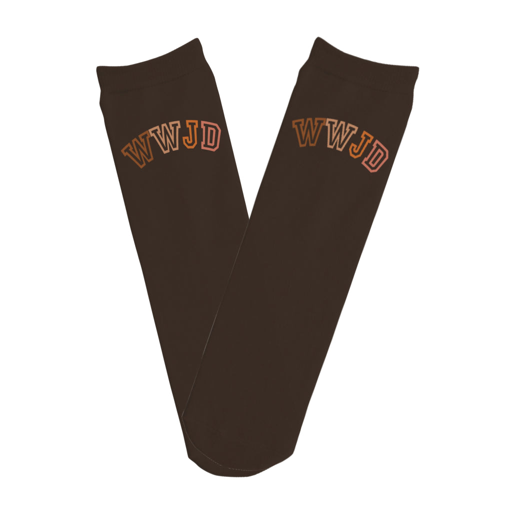 WWJD (What Would Jesus Do?) Socks - Dapper Xpressions