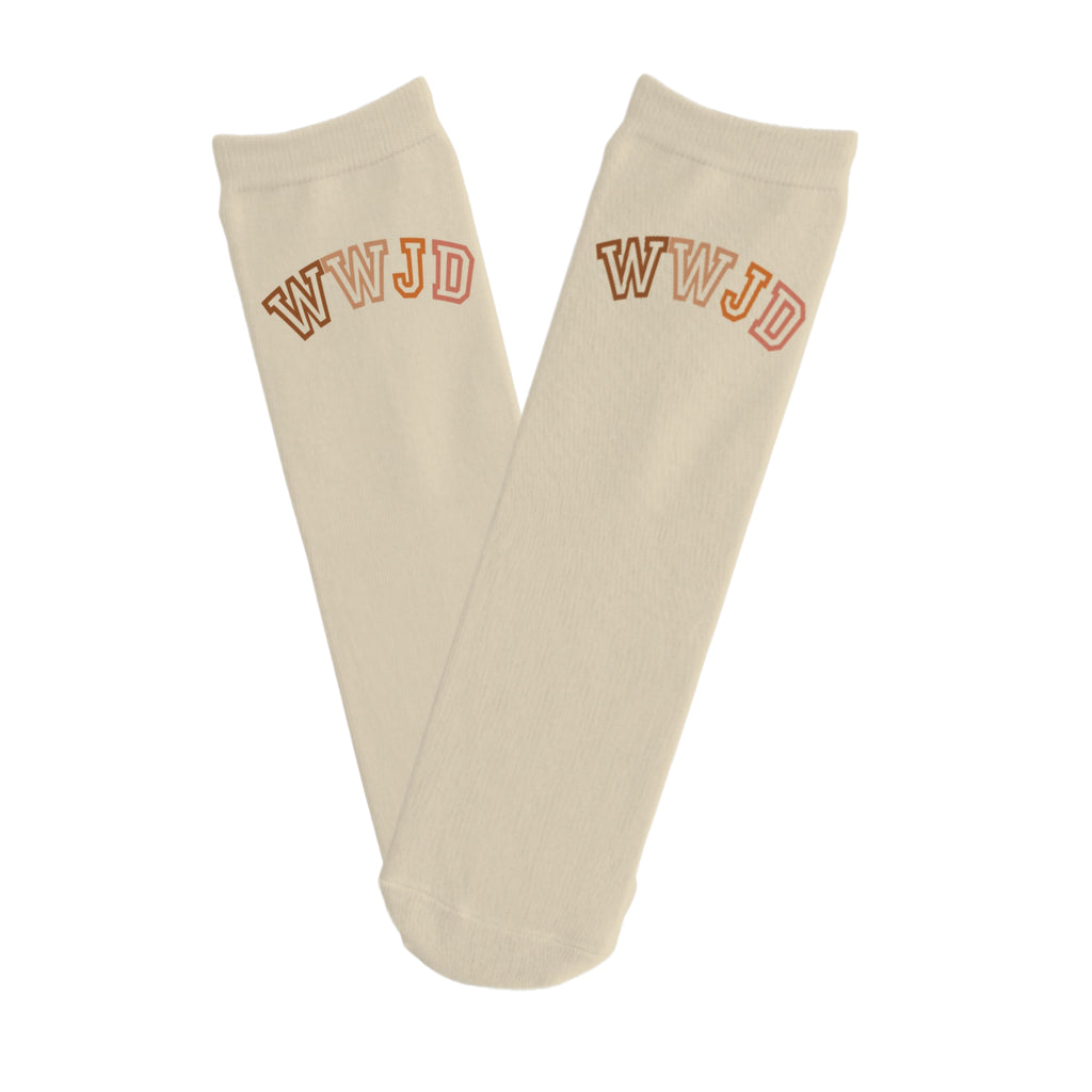 WWJD (What Would Jesus Do?) Socks - Dapper Xpressions