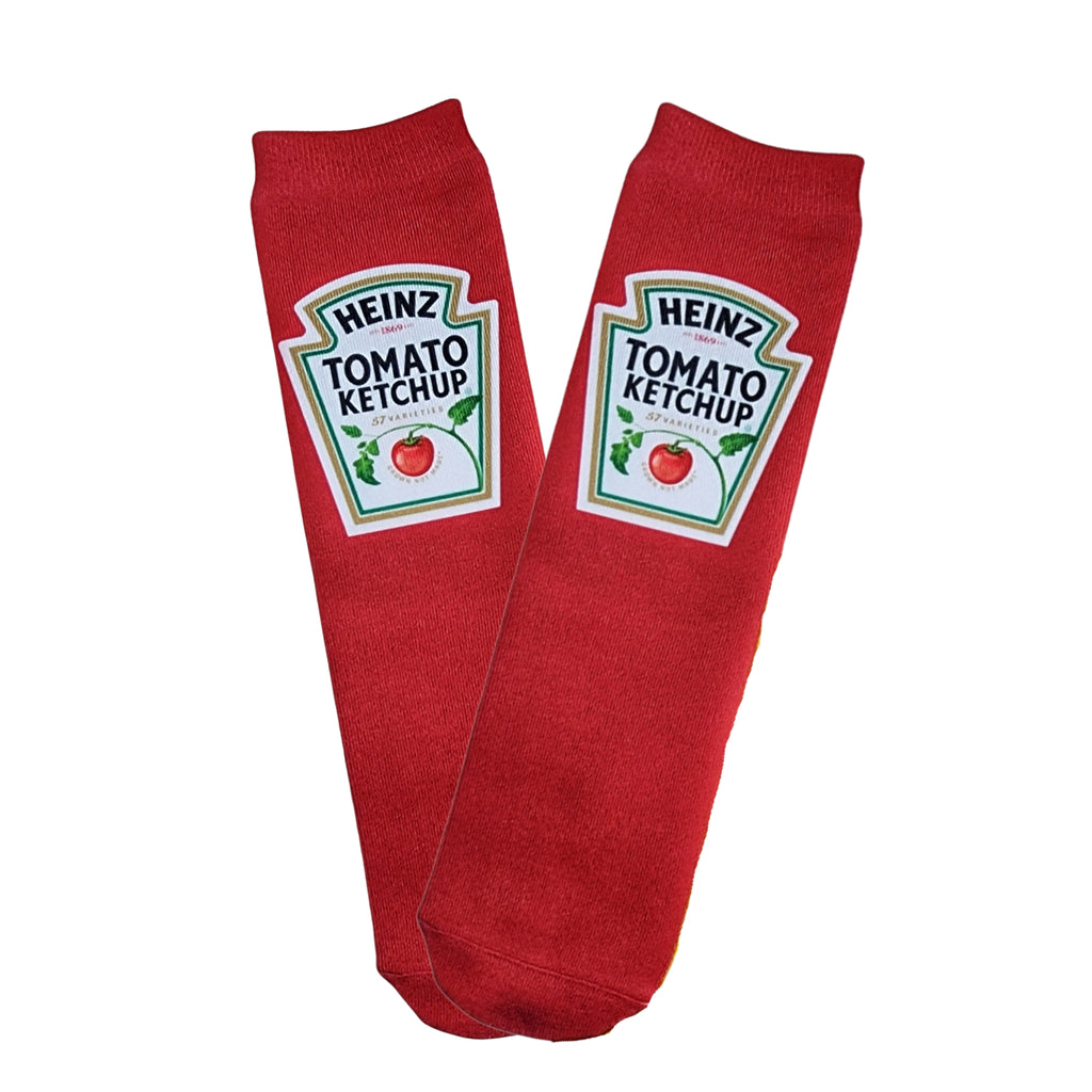 Ketchup & Mustard Socks - Dapper Xpressions