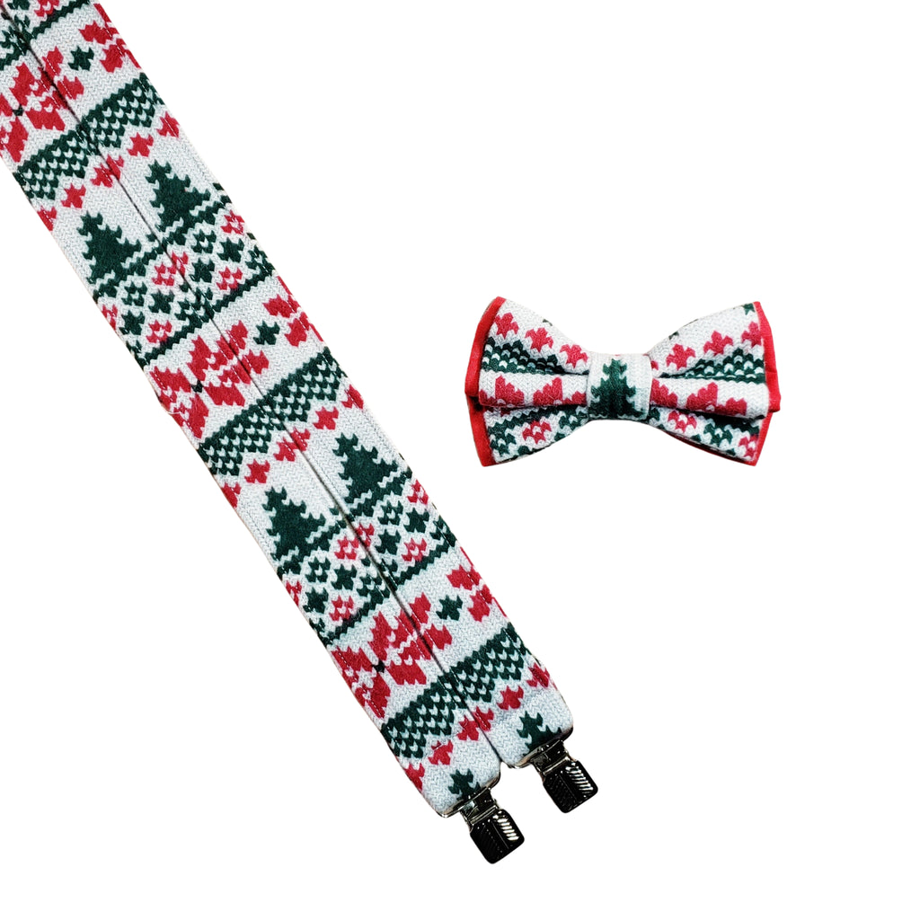 Ugly Christmas Suspenders - Dapper Xpressions