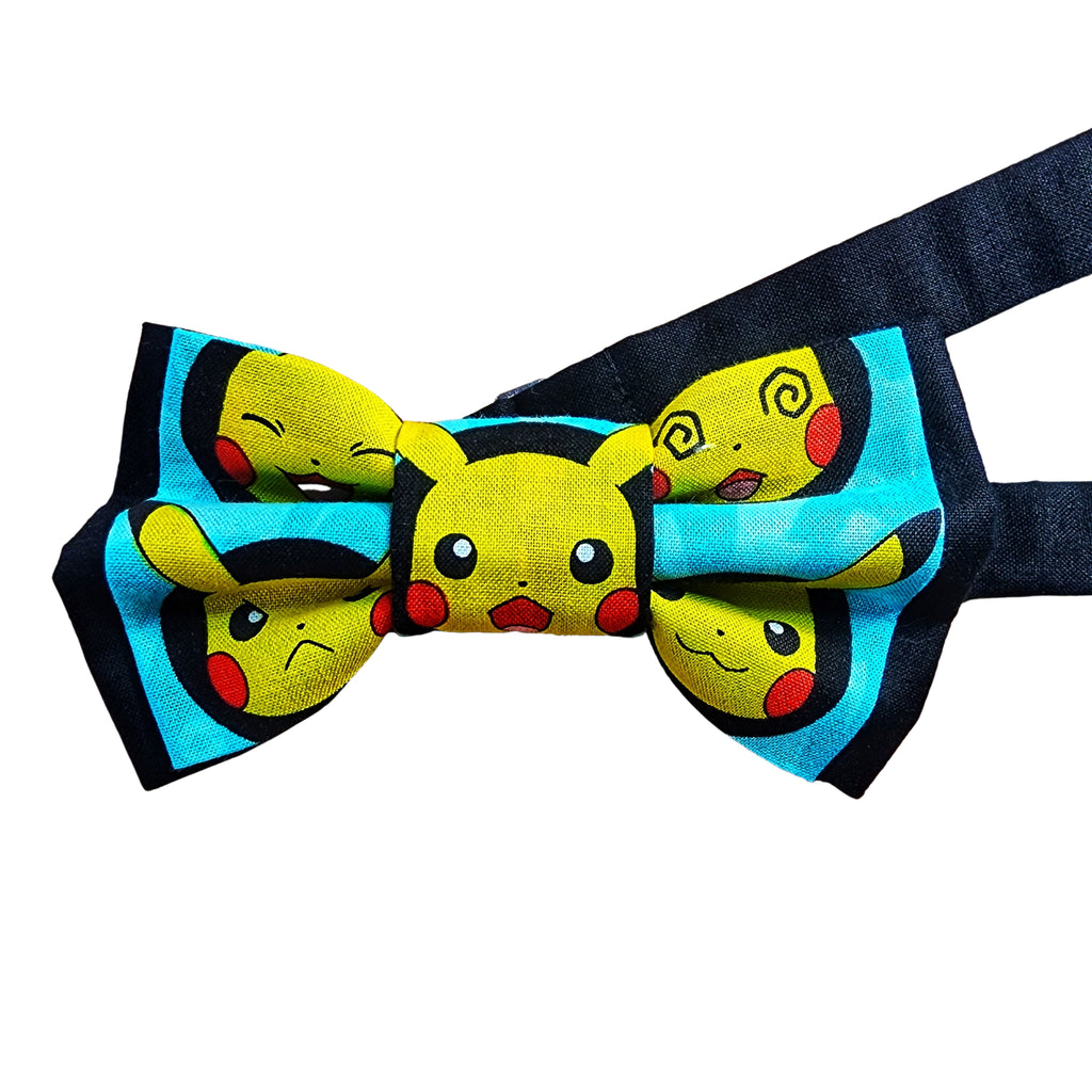 Pikachu Faces Suspenders - Dapper Xpressions