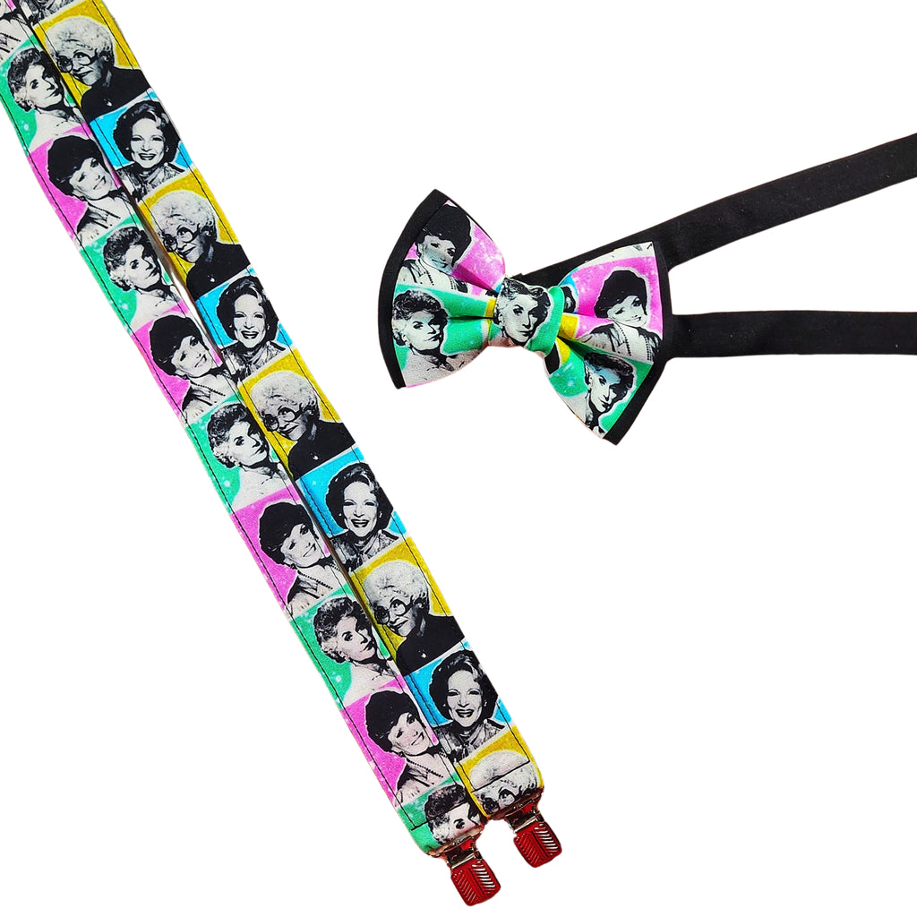 Golden Girls Suspenders & Bows - Dapper Xpressions