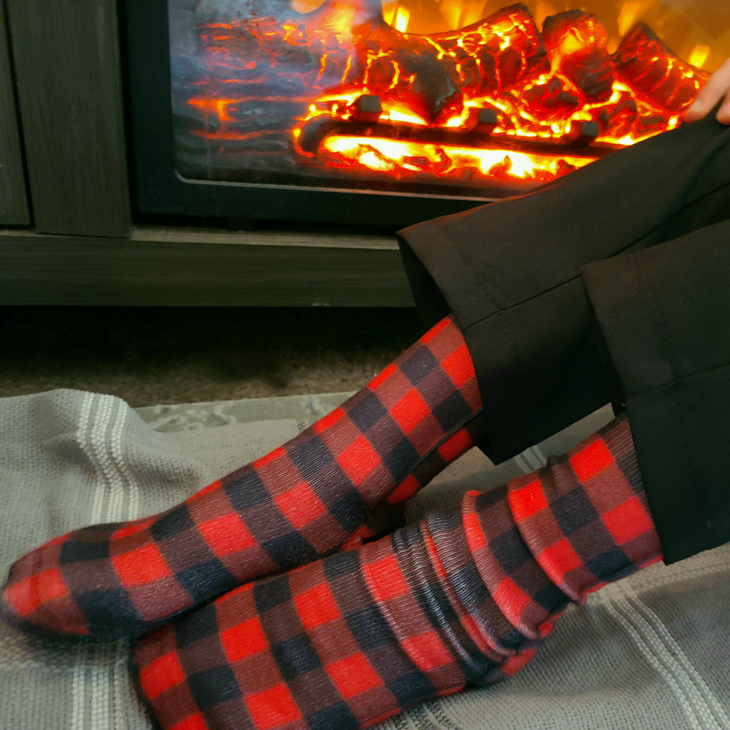 Buffalo Plaid Socks - Dapper Xpressions