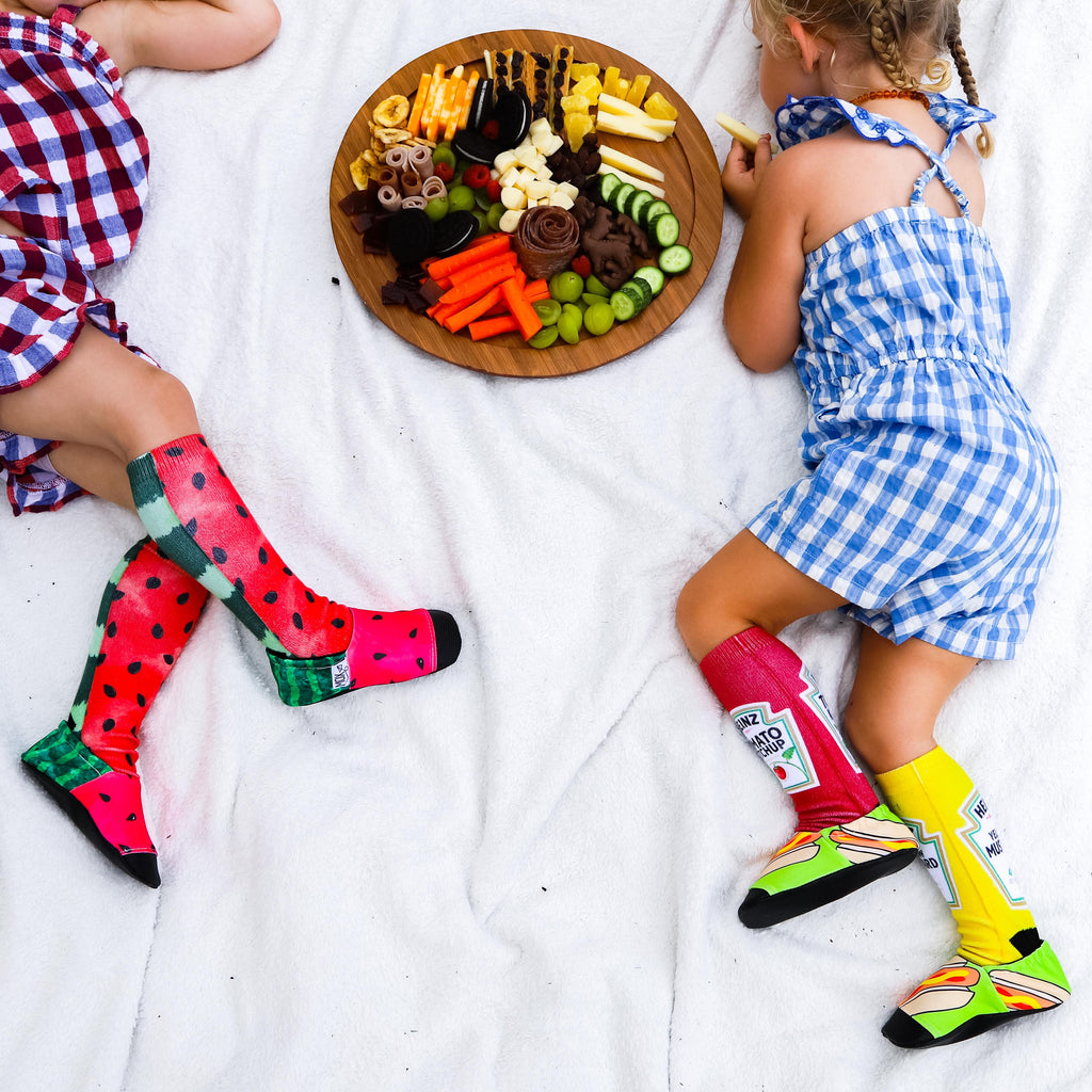 Ketchup & Mustard Socks - Dapper Xpressions